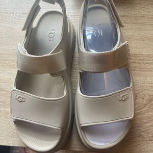 Ugg GoldenGlow Sandals in Sea Salt Color